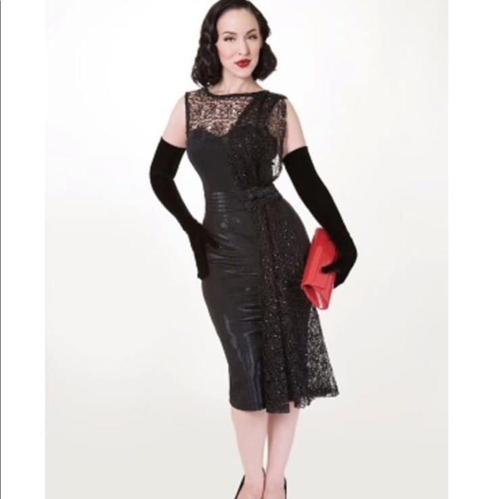 Tatyana Black Widow Dress